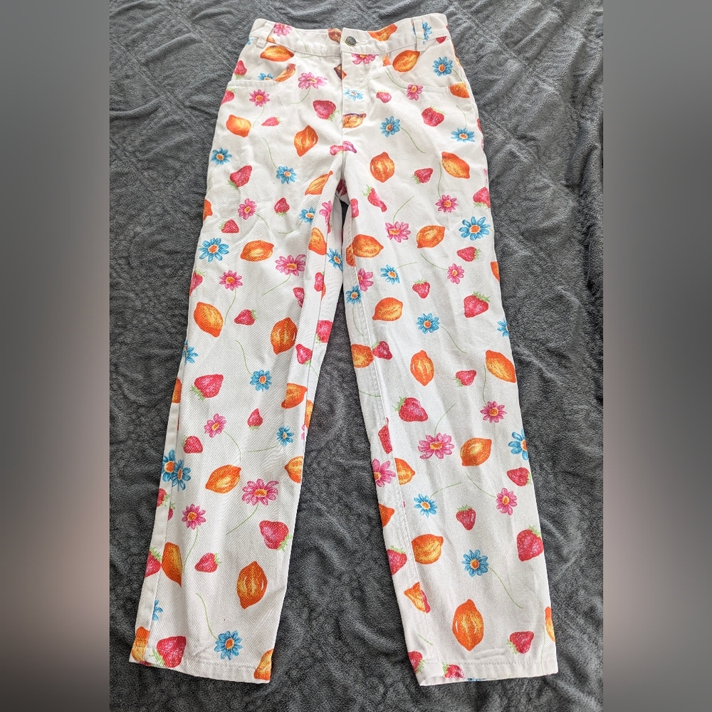 Talbots Printed Denim Jeans